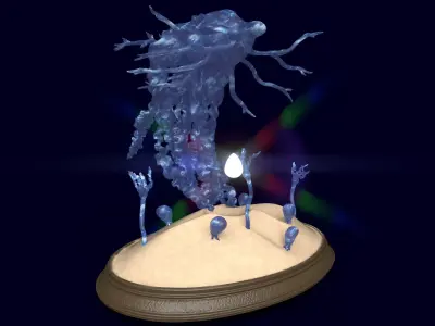 Elden Ring Nightreign Maris Fathom of Night 3D print model