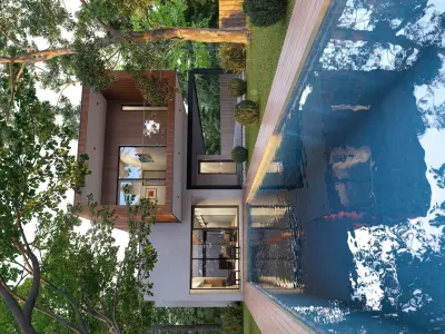 SCENE LUMION 11 5 AND ABOVE POOL BY YOGA4ARCH 3D model 3D model