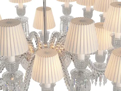ELLIPSE CHANDELIER 16L 3D model