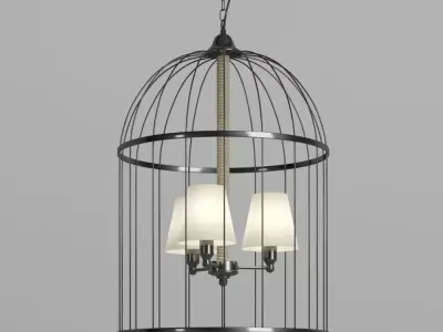 Hanging lamp LOFT HOUSE P-70 3D model
