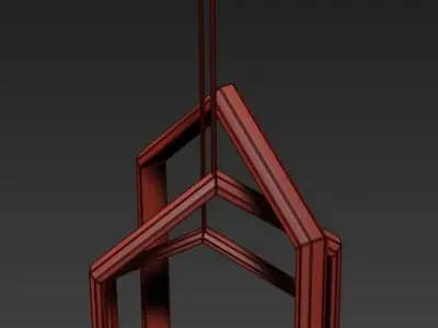 Studio endo chandelier 3D model