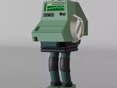 Heistotron robot 3D model