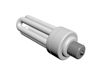 Fluorescent Lamp 3D model