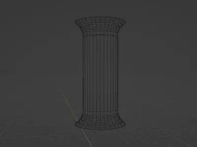 Capsule  Low-poly 3D model