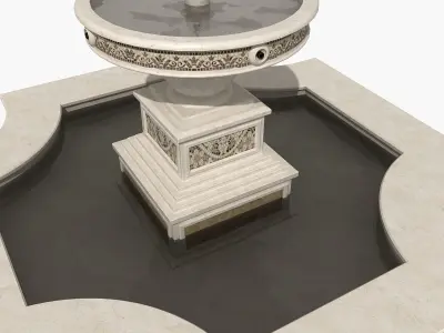Fountain 12 3D model