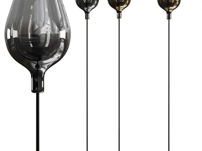 Italamp Rose Floor Lamp 3D model