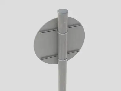 Road Traffic Signs - UK - Low-poly PBR Low-poly 3D model