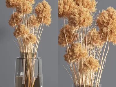 Collaction Plants Bouquet 03 3D model