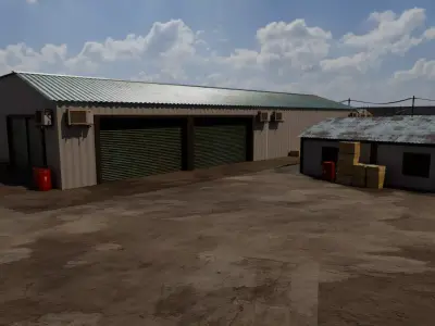 Industrial Storage Complex 3D model