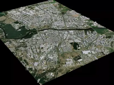 Hrodna - Belarus 3D model