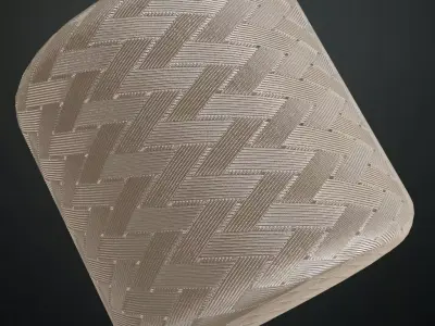 Shiny Metal Weave Transparent PBR Seamless Texture