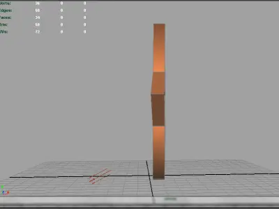 Star 3D - orange 3D model