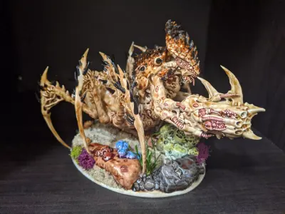 Giant Spider Alien Bug 3D print model