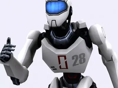 3DRT - iRobots  Low-poly 3D model