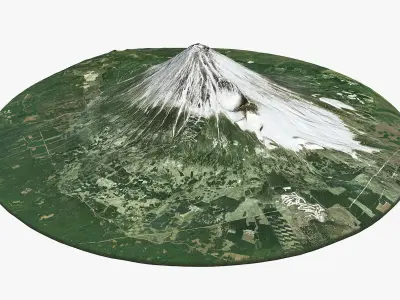  Real Color Mount Fuji 
