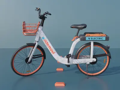 Mobike electric bicycle 3D model