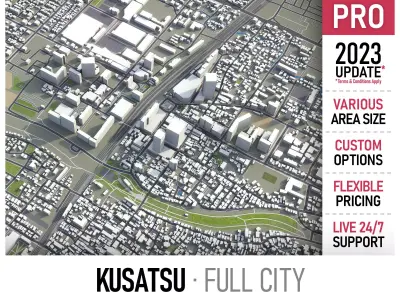 Kusatsu  Low-poly 3D model
