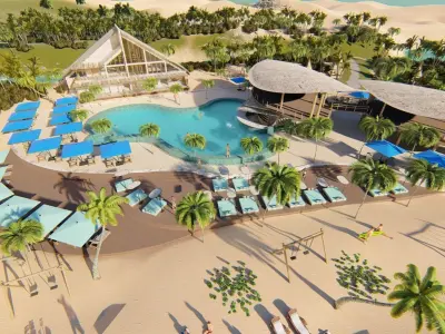 RESORT 3D model purchase