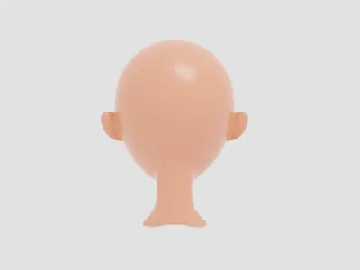 skin for avatar hair styles 3D model