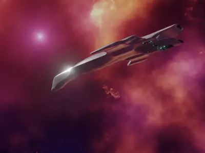 Space Cruiser 3D model