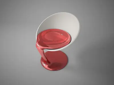 05 MELTHING CHAIR  3D model