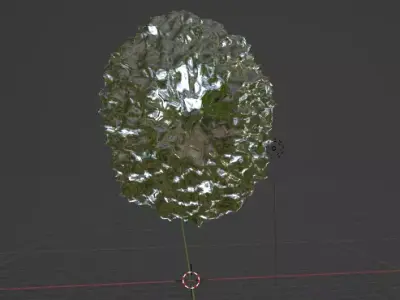 Dynamic CGI Portal VFX - Animated Entrance and Exit 3D model