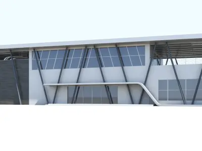 Modern Building  3D model