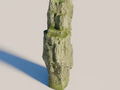 Rock 4 Low-poly 3D model