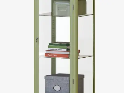 FABRIKOR Glass Door Cabinet 3D model