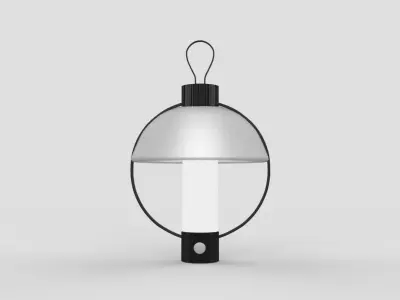smart light Low-poly 3D model