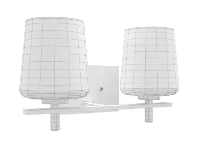 Calais Bath Vanity Wall Light P300361 3D model