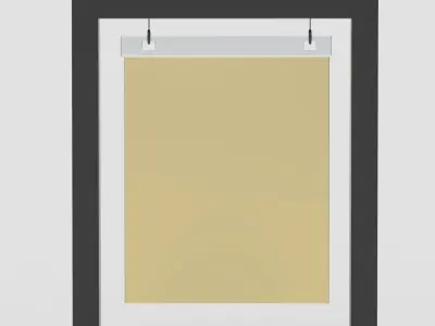 Pavement Advertising Board 3D model