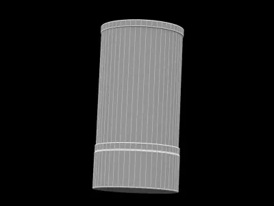 Mecox candle 3D model