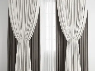 curtain 484 3D model