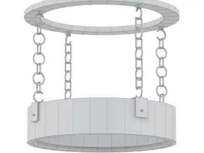 Aquitaine Chandelier 3D model
