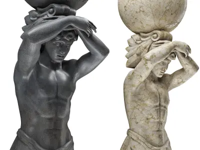 Atlant Sculpture 3D model