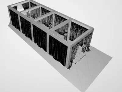 Wedding Entrance 3D model