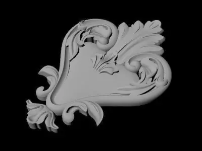 dekor ornament 3D model 131
