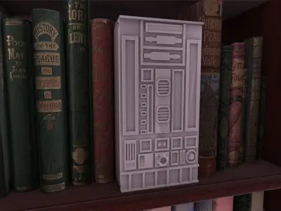 Robor Booknook 3D print model