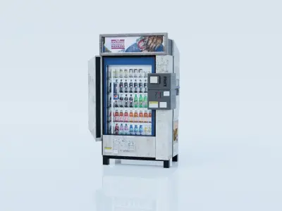Beverage Vending Machine 3D model