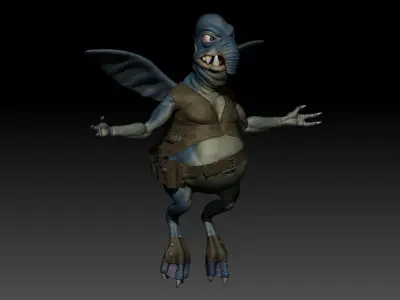 Wotto from Star Wars  3D model