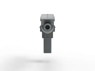 Andorian Plasma Pistol from Star Trek Enterprise TV series 3D model