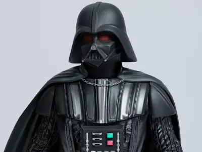 Darth Vader Low-poly 3D model Low-poly 3D model