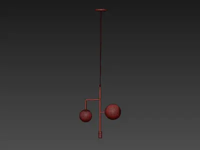 Decostick Pendant from JandV Arkitekter 3D model