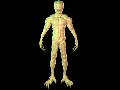 The Killing Maniac Savage Alien 3D model