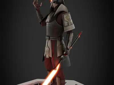 Star Wars Darth Bane Miniature 3D print model