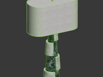 Misha floor lamp Soho home 3D model