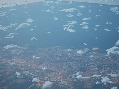 Qinhuangdao China City Landscape 3D Model 3D model