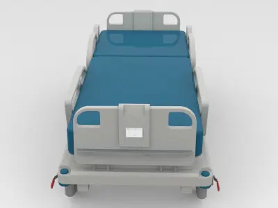 ICU Bed 3D model