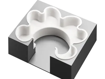 Poltronova SAFARI outdoor sofa 3D model